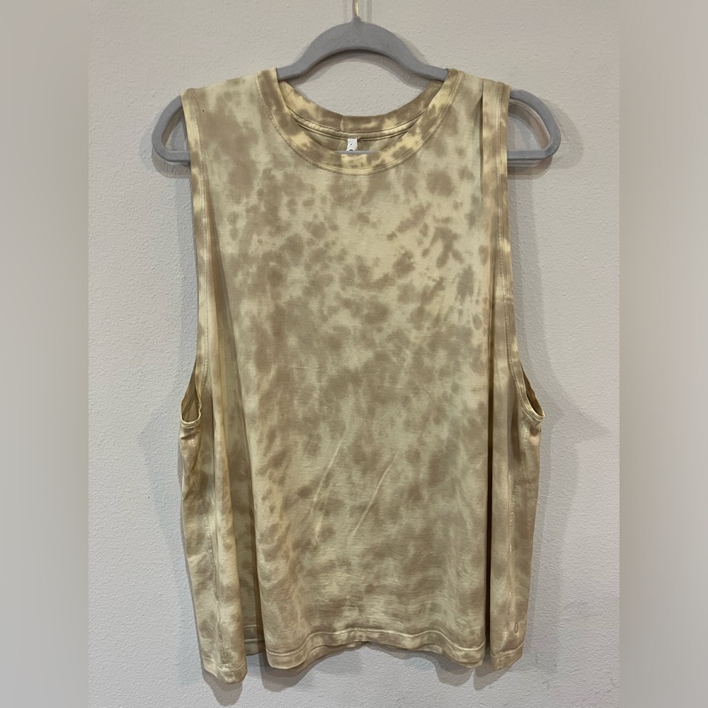 Lululemon tie dye tank top